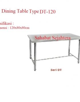 S/S Dining Table GETRA DT-120