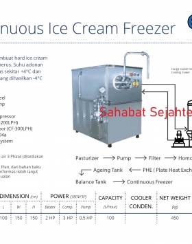 Continuous Ice Cream Freezer GEA