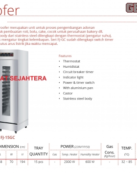 Electric Proofer GETRA