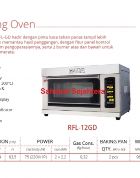 Gas Baking Oven GETRA