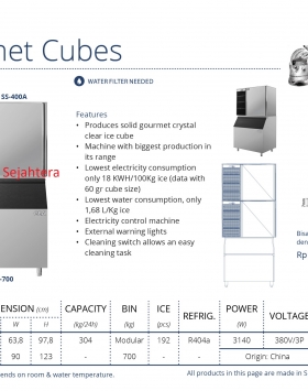 Gourmet Cubes GEA