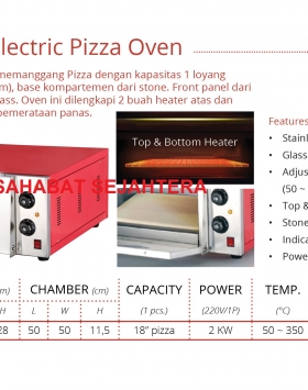 Commercial Electric Pizza GETRA