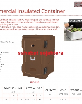 Commercial Insulated Container GETRA