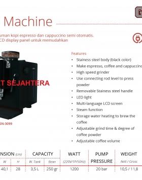 Coffee Espresso Machine GETRA