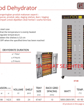 S/S Food Dehydrator Getra ST-00