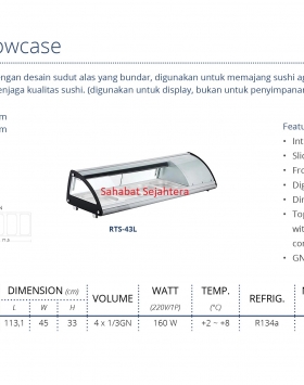 Sushi Showcase GEA