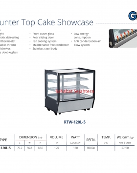 Counter Top Cake Showcase GEA