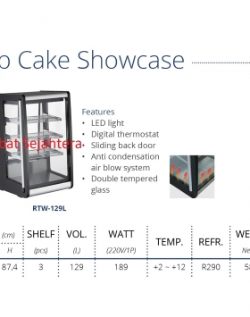 Counter Top Cake Showcase GEA