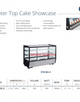 Counter Top Cake Showcase GEA