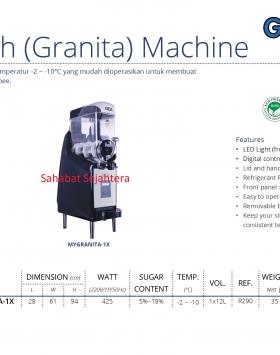 Slush (Granita) Machine GEA