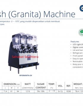 Slush (Granita) Machine GEA