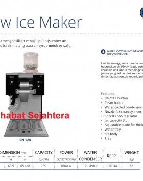 Snow Ice Maker GEA