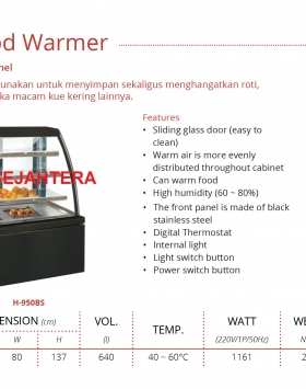 Pastry Food Warmer GETRA