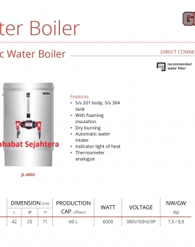 Electric Water Boiler GETRA