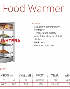 Electric Food Warmer GETRA