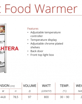 Electric Food Warmer GETRA