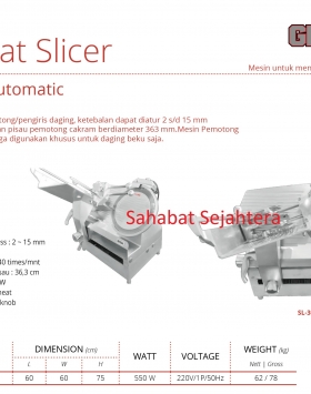 Full Automatic Meat Slicer SL-300B