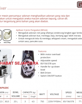 Planetary Mixer GETRA