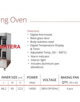 Electric Baking Oven GETRA