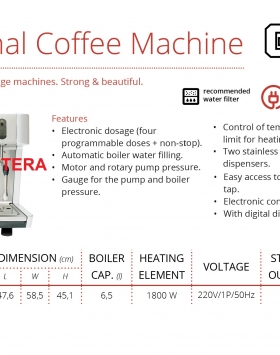 Professional Coffee Machine GETRA