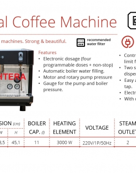 Professional Coffee Machine GETRA