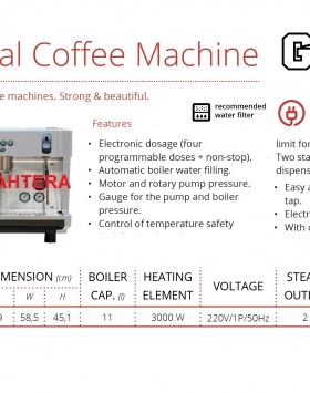 Professional Coffee Machine GETRA