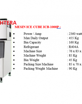 Mesin Ice Maker WIRASTAR ICB-1000P