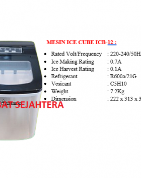 Mesin Ice Maker WIRASTAR ICB-12