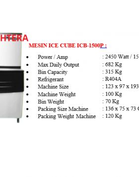 Mesin Ice Maker WIRASTAR ICB-1500P