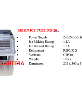 Mesin Ice Maker WIRASTAR ICB-20