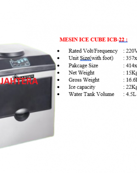 Mesin Ice Maker WIRASTAR ICB-22