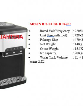 Mesin Ice Maker WIRASTAR ICB-25