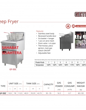 Gas Deep Fryer GETRA GF-5SC